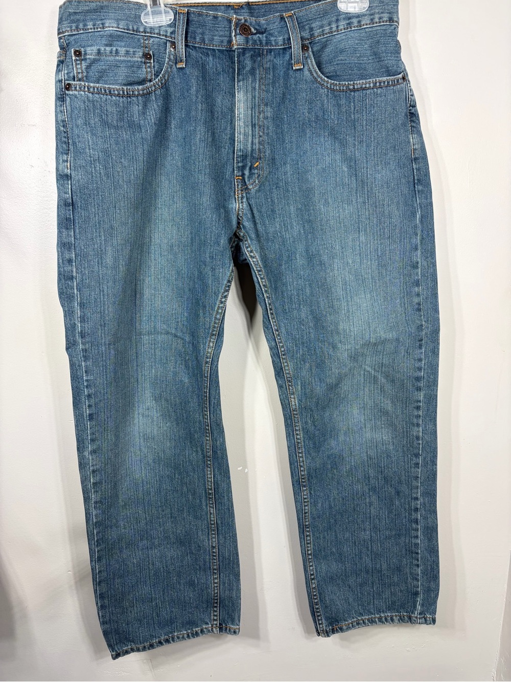 Levi’s 559 Relaxed Straight Jeans Men’s 36x30 Light Wash Denim Pants‎